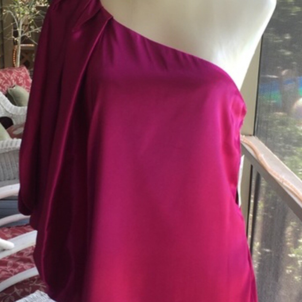 NWT Sophia Christina one sleeve GORGEOUS dress